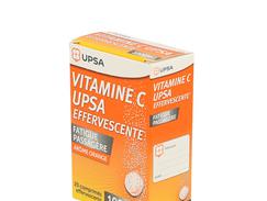 Vitamine c upsa 1 000 mg comprimé effervescent boîte de 2 tubes de 10
