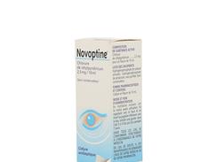 Novoptine 2,5 mg/10 ml collyre flacon de 10 ml