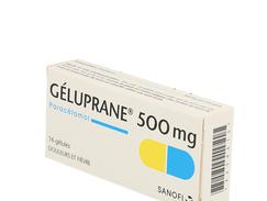 Geluprane 500 mg, gélule, boîte de 16