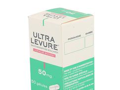 Ultra-levure 50 mg, gélule, flacon de 50