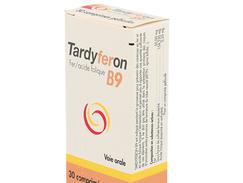 Tardyferon b9, comprimé pelliculé, boîte de 30