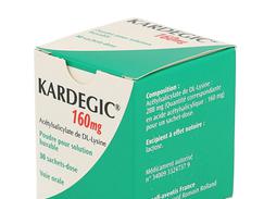 Kardegic 160 mg, poudre pour solution buvable en sachet, sachets boîte de 30