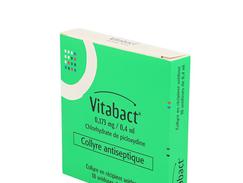 Vitabact 0,173 mg/0,4 ml collyre boîte de 10 récipients unidoses de 0,40 ml