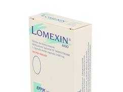 Lomexin 600 mg, capsule molle vaginale, boîte de 1
