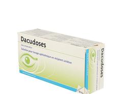 Dacudoses solution ophtalmique boîte de 16 récipients unidoses de 10 ml