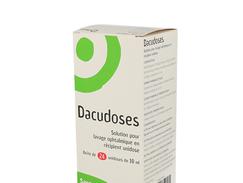 Dacudoses solution ophtalmique boîte de 24 récipients unidoses de 10 ml