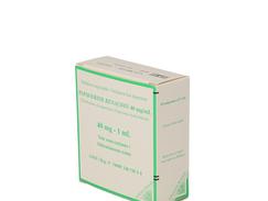 Papaverine renaudin 40 mg/ml, solution injectable, boîte de 10 ampoules de 1 ml