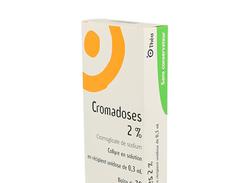 Cromadoses 2 % collyre boîte de 30 récipients unidoses de 0,30 ml