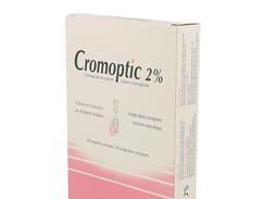 Cromoptic 2 % collyre boîte de 30 récipients unidoses de 0,35 ml