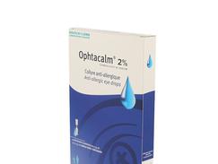 Ophtacalm 2 % collyre boîte de 10 récipients unidoses de 0,35 ml