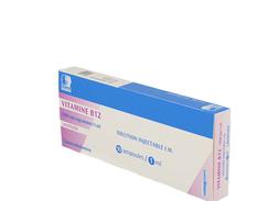 Vitamine b12 lavoisier 1 000 µg/1 ml injectable im boîte de 10 ampoules de 1 ml