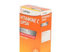 Vitamine c upsa 500 mg fruit exotique, comprimé à croquer, boîte de 1 tube de 30