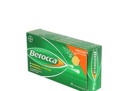 Berocca sans sucre, comprimé effervescent édulcoré à l'aspartam et à l'acésulfame de potassium, boîte de 1 tube de 30