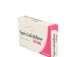 Speciafoldine 0,4 mg, comprimé, boîte de 28