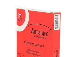 Antalyre collyre boîte de 10 récipients unidoses de 0,40 ml
