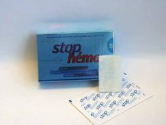 Stop hÉmo compresse - pansement d'alginate, compresse hémostatique et cicatrisante , stérile.  - bt 5