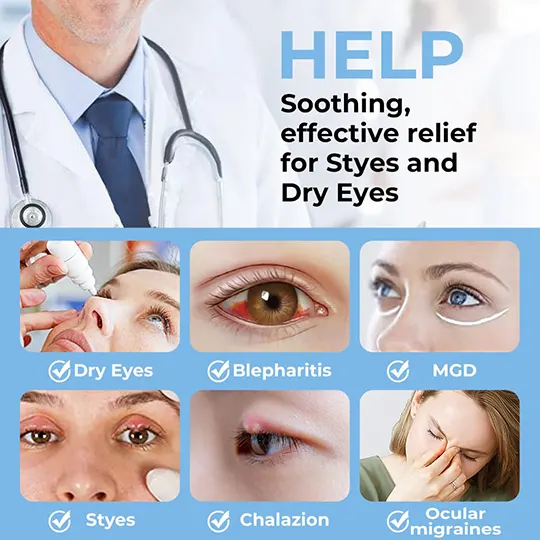 The Ideal Temperature Dry Eye Relief Mask