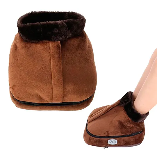 The Sherpa Lined Heated Shiatsu Foot Massager