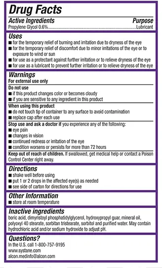 Systane Complete PF Lubricant Eye Drops